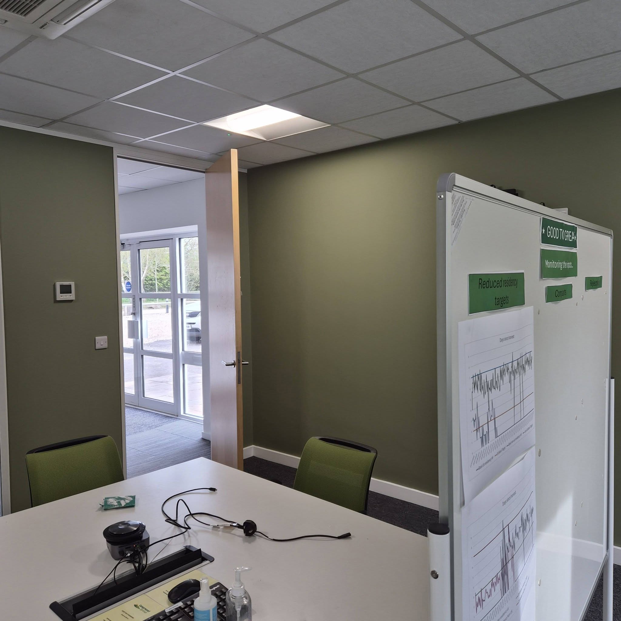 Office decorated